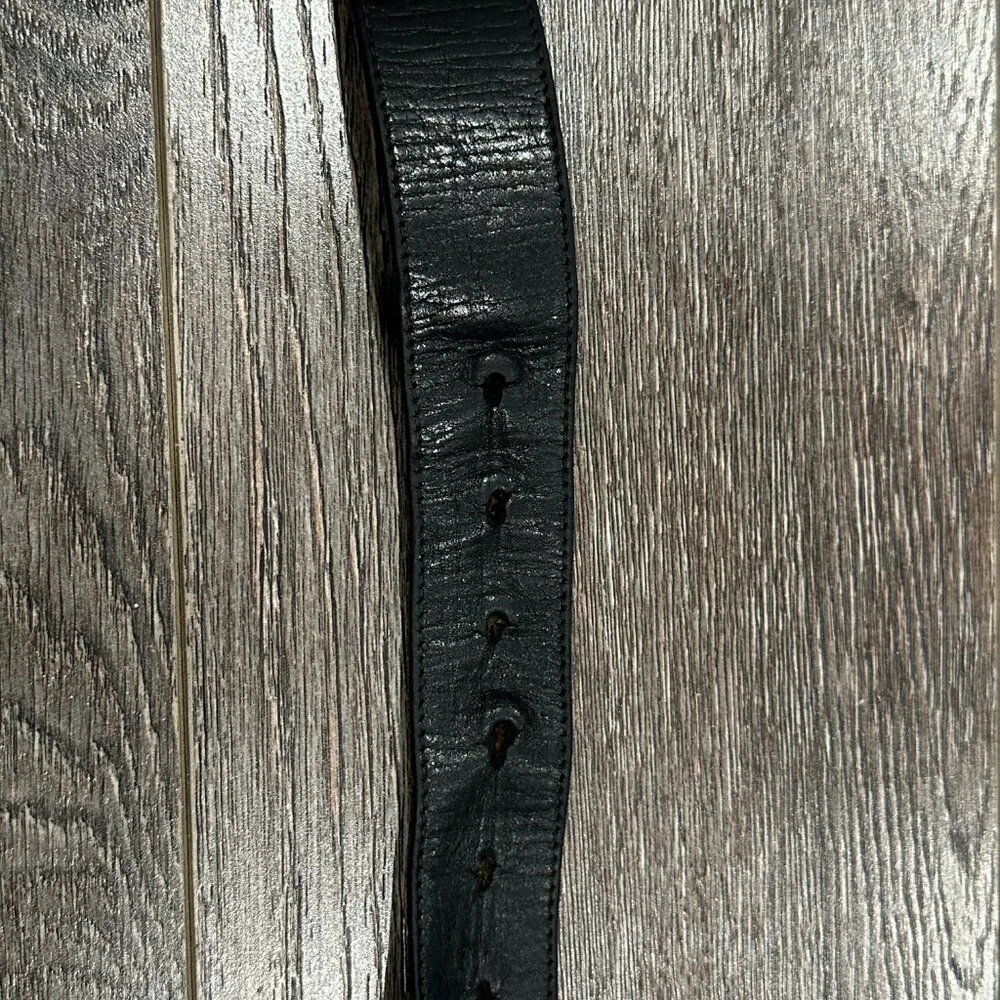 Gucci Leather and Fabric Belt – No Buckle – 5/10 Condition - Picture 6 of 12